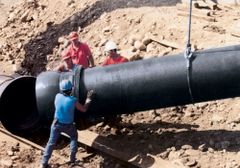 Ductile Iron Pipeline Laying Service Service Mode Offline Material Ductile Iron Location All Over India Quality Focus - Image 1
