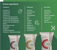 layer premix Grade 99 Packaging 25kg Shelf Life 2 years Place of Origin turkey Application Context Poultry Farming Brand Name https://doanutrition.com/ - Image 2