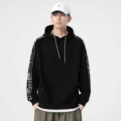 Hoodie Sweater Mens Loose Casual Clothing Fleece Workout Wear - Anhui Hualongteng Clothing Co., Ltd.