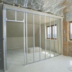 Gypsum Office Partition, 12.5 mm Material Gypsum Color MULTI COLOR Thickness 12.5 mm Insulation Acoustic Versatility - Image 3