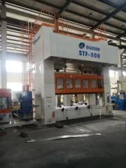 500ton Straight Side Tie Rod Frame Double Crank Punching Machine Used in Metal Fabrication - Wuxi Daya Technology Co., Ltd.