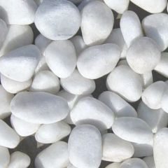 China Cheaper Round Snow White Pebbles - Image 5