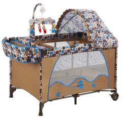 Baby Playpen, Infant Bed HS Code 9403 Origin China Condition New Style American Color Multicolor Model NO. H44-1A1F1G3 Customized - Image 2