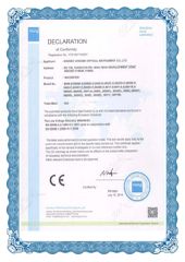 LVD FOR MAGNIFIER LAMP certificate from Ningbo Hongbo Optical Instrument Co., Ltd.