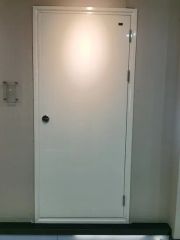 Shaft Door Fire Rated Powder Coated Fire Resistant Perlite Metal Doors - Image 1