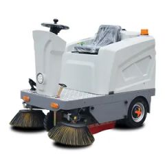 Mini Industrial Cleaning Machine Ride on Floor Road Sweepers Machine - Image 2