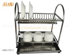Ss Stainless Steel Drain Rack Kitchen Bowl Drying Bowl Rack Dish Racks - Image 1
