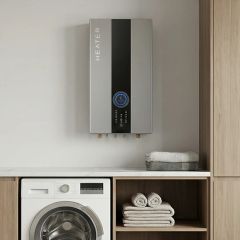 Silver Electric Water Heater with Advanced Overheat Protection Technology - Image 5