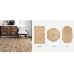 Sustainable Handcrafted Jute Rugs with Unique Texture - Image 5