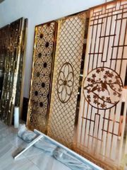 Stainless Steel Pvd Collar Partitions Usage Interior design Coating Film Type PVD Material Stainless steel Color GOLD, ROSE GOLD, - Image 2