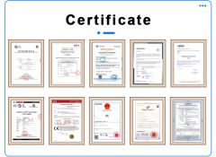 Certificates certificate from Jiangxi Demin Intelligent Technology Co., Ltd