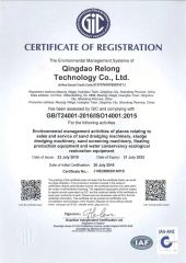 CR certificate from Qingdao Relong Technology Co., Ltd.