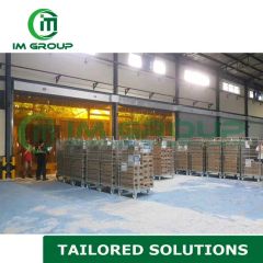 Logistics Storage Collapsible Steel Metal Security Wire Mesh Roll Pallet Cage - Image 6