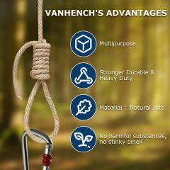 5mm Jute Rope Crafts Projects Cat Scratcher Scratching Post Tree Gift Wrapping Arts - Image 3