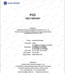 FCC test report certificate from Shenzhen Shuotian Information Technology Co., Ltd.