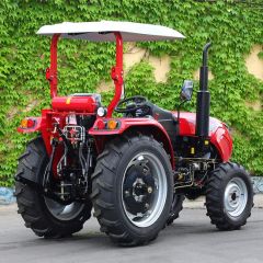 Mini 50HP 60HP 4WD Agricultural Tractor with Frame Color Red Size Small Condition New Drive Wheel 4WD Trademark Tohone Fuel Gas / - Image 6