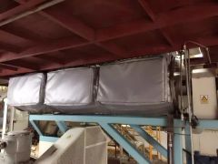 Quick Removable Energy Saving Reflective Insulation Cover for Fatliquoring Machine - Image 6