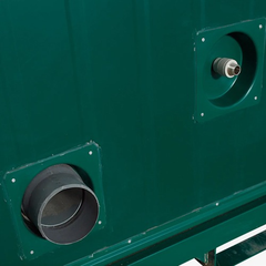 Toilet & Shower Blocks / 1+1 Double Mains Toilet 8Ft x 5Ft (Green) - Image 2