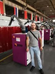 Portable Welding Dust Collector with CE and OEM Exhaust Arm 3m Motor Power 3kw Logo Customizable Color Customizable Filter Area 16.5m2 - Image 6