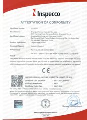 Attestation of conformity certificate from Shanghai Meitu Digital Technology Co., Ltd.