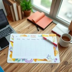 TPE Writing Boards, Calendar Message Boards Origin China Shape Customized Trademark Boosin Design Customized Model NO. BSX-2514 - Image 1