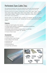 Gi Ladder Type Cable Tray Design Plain Color Silver Shape Rectangular Usage/Application All Type Ladder Cable Tray Surface Finishing - Image 5