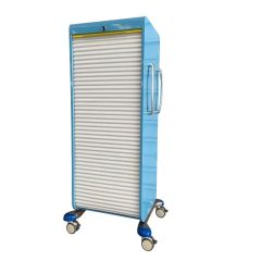 Transport Hospital Medicine Metal Storage Cart Design File Bench Cabinet - Image 5