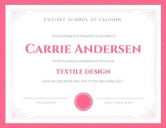 Apparel Certificate certificate from Guangzhou Hanguang Fashion Co., Ltd