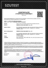 CE certificate from Wenzhou Honco Machinery Co., Ltd