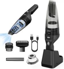 12V Wireless Car Vacuum Cleaner Cordless Handheld Vacuum Cleaner - Image 1
