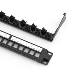 CAT6 Patch Panel 4pair 8core 25AWG T568A Copper UTP PVC 1Y Shield OEM Material OFC Origin China Trademark OEM Conductor CCA+ - Image 2