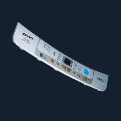 Chemical Proof Plastic Injection Molding Part Washing Machine Operating Control Panel - Image 5
