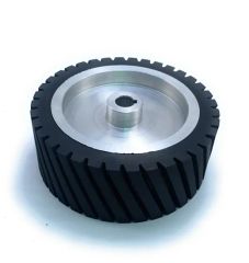 Metal Working Belt Sander Wheel - Durable Rubber Surface for Smooth Grinding - SIGNI INDUSTRIAL (SHANGHAI) CO., LTD.
