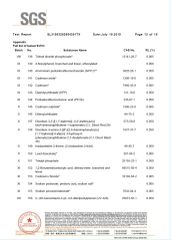 SGS Test Report 13 certificate from Eiffel Medical Supplies Co., Ltd.