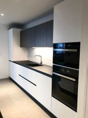 L Shaped Modular Kitchen Design Types L-shaped Hardware Brand Customized Cabinet Material BWP Plywood Countertop Material - Image 8