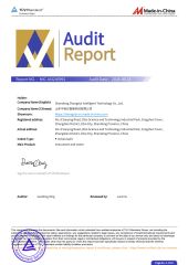 TUV certificate from Shandong Zhongziyi Intelligent Technology Co., Ltd.