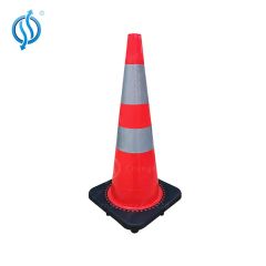 High-Visibility Traffic Cones with Caution Signs for Roads - Image 6