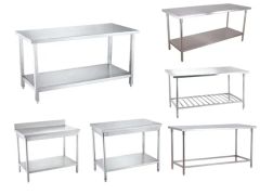 Kitchen Stainless Steel Restaurant Working Tables Laboratory - Image 1