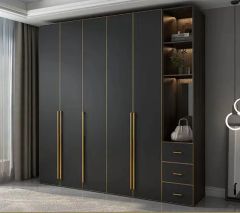 Factory Outlet Customize Wooden Furniture Portable Wardrobe - Image 2