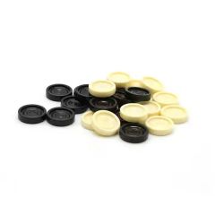 Chess Games Set Accessories Plastic Backgammon Pieces - Image 1