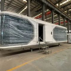 China Modern Luxury Prefabricated Camping Sleep Pod Capsule Room Hotel Home Capsule Homes Movable Hotel with 2 Bedrooms - Shandong Mars Cabin Technology Co., Ltd.