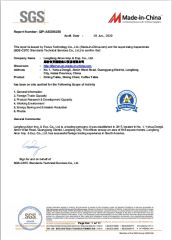 SGS certificate of Langfang Airun Imp. & Exp. Co., Ltd. – certificate photo, supplier certificates section