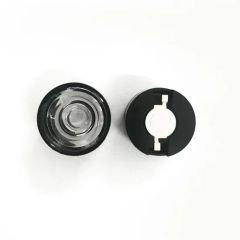 High Power 17mm Infrared LED Optical Lens for Monitors Use LED Optical Material Acrylic Shape Single-lens Type Concave Lens - Image 1