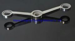 300mm Stainless Steel Glass Spider with 2 Arms 180° Glass Fitting Hardware, Point-Fixed Curtain Wall Hardware with High Quality and Best Price - Image 5