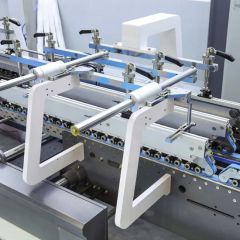 Milk Box Folding Gluing Machine Folder Gluer Machinery Manufacturer Paper Product Making Machinery - Image 3