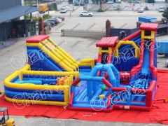 New Original Design Inflatable Theme Park Obstacle Course Indoor Playground - Image 3