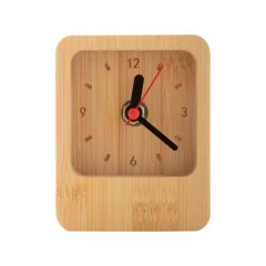 Unique Solid Wood Mini Desk Clocks Trademark Ebei HS Code 4421909090 Model NO. EB-A1205 Color Natural Color Origin Fujian China - Image 2