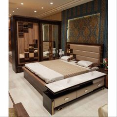 Space Saving Bedroom Ideas Service Decorative Elements Vintage Art Pieces; Plush Bedding Material Type Natural Materials; Thick Cushions; Rustic Wooden - Image 2