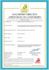 CE certificate from Qingdao Leader Vehicle Industry Co., Ltd