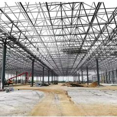 Factory Direct Supply Light Weight Steel Space Frame Trusses Steel Structure Frame - Image 2